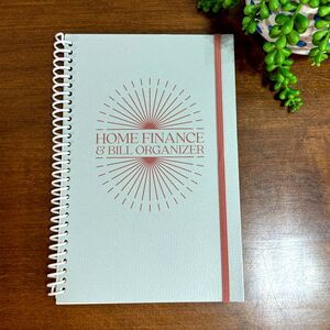 Home Finance and Bill Organizer with Pockets Monthly Budget Planner